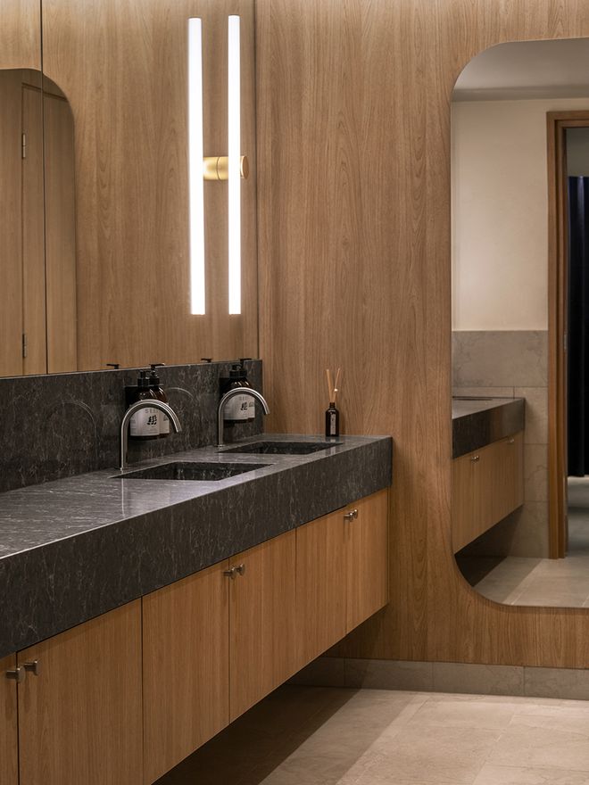 SEES Company Hand soap and lotion at Finnair Lounge