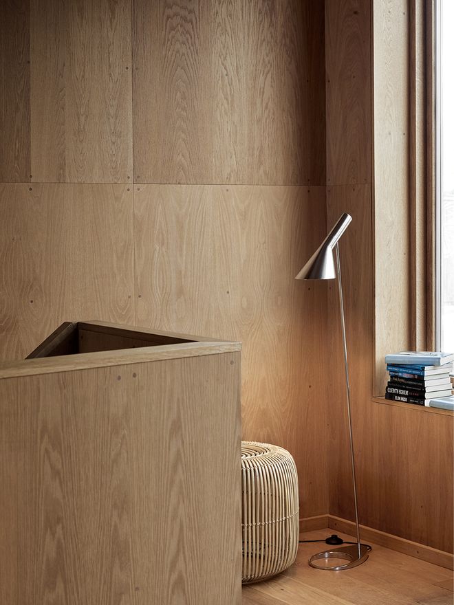 Louis Poulsen  AJ floor lamp, polished stainless steel