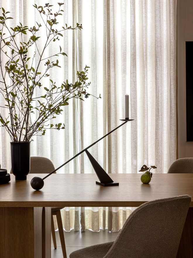 Menu Interconnect candleholder