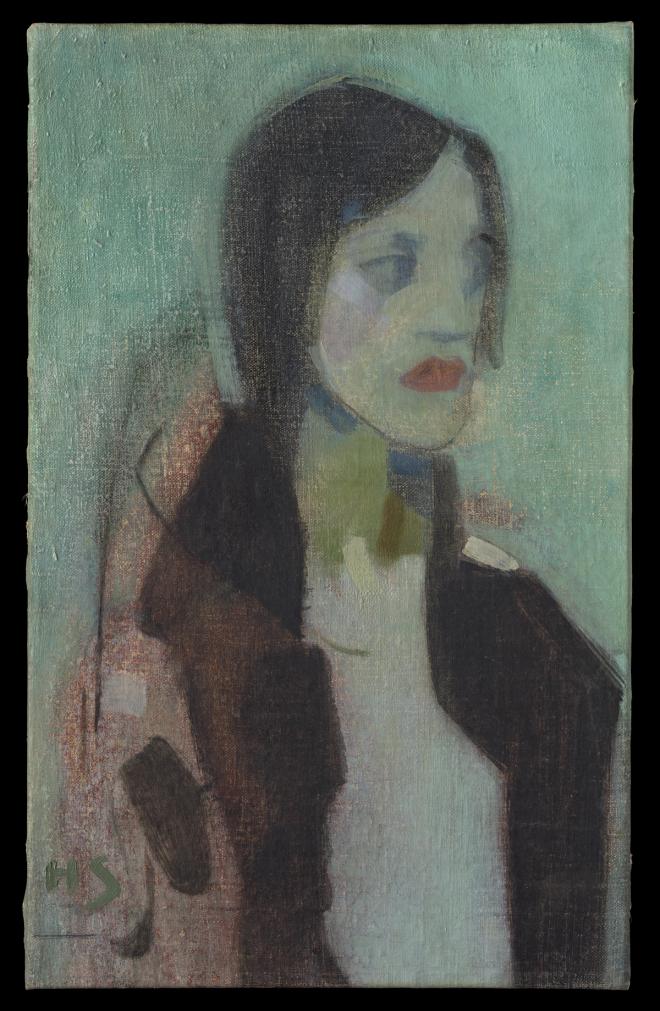 Helene Schjerfbeck’s “The Lace Shawl” (1920)