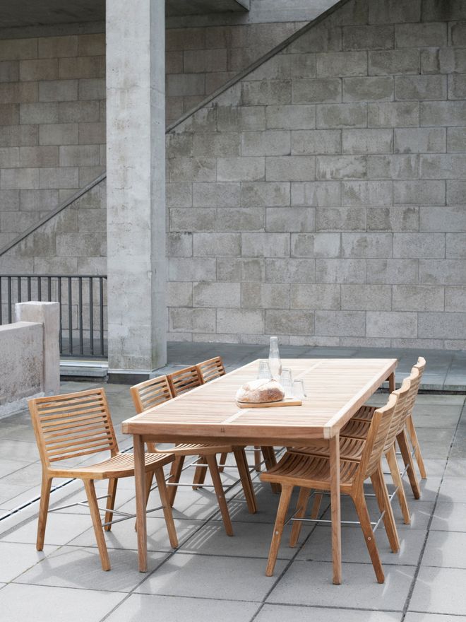 Sibast RIB dining table 180 x 100 cm