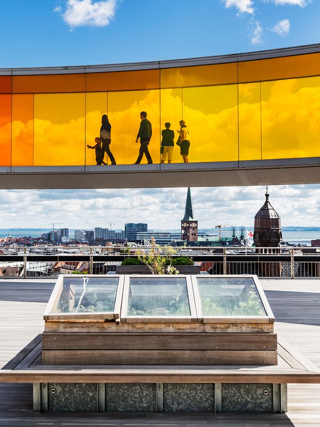 Your rainbow panorama by Olafur Eliasson in Aarhus