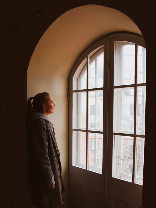 Window at Villa Sandsund