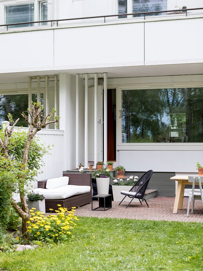 A garden in Helsinki