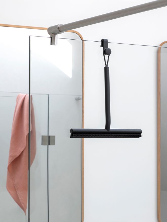 Brabantia ReNew shower wiper, dark grey