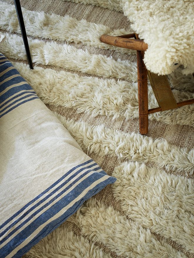 Sigfrid Billgren's home, Cappelen Dimyr wool rug