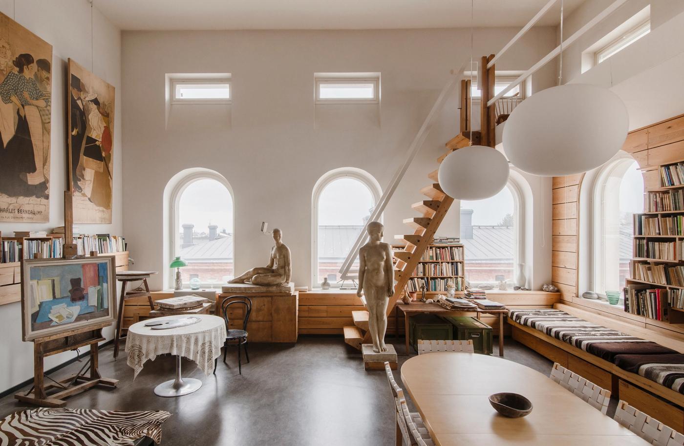 Tove Jansson's studio in Helsinki