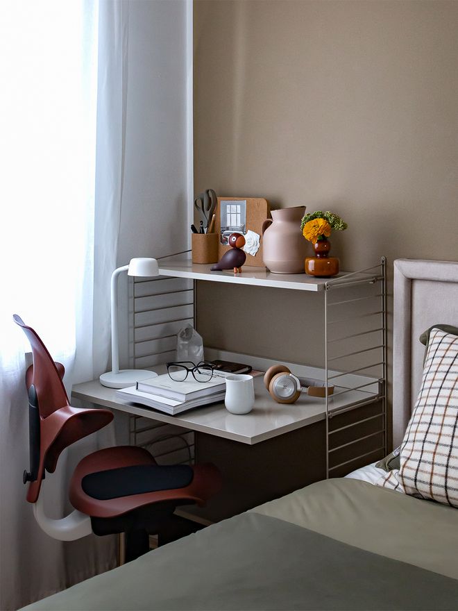   String Furniture String work desk, white