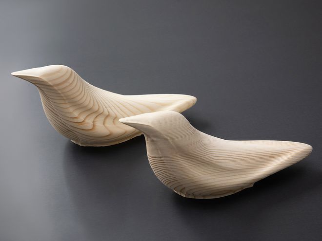 Wooden Offcuts Blackbird