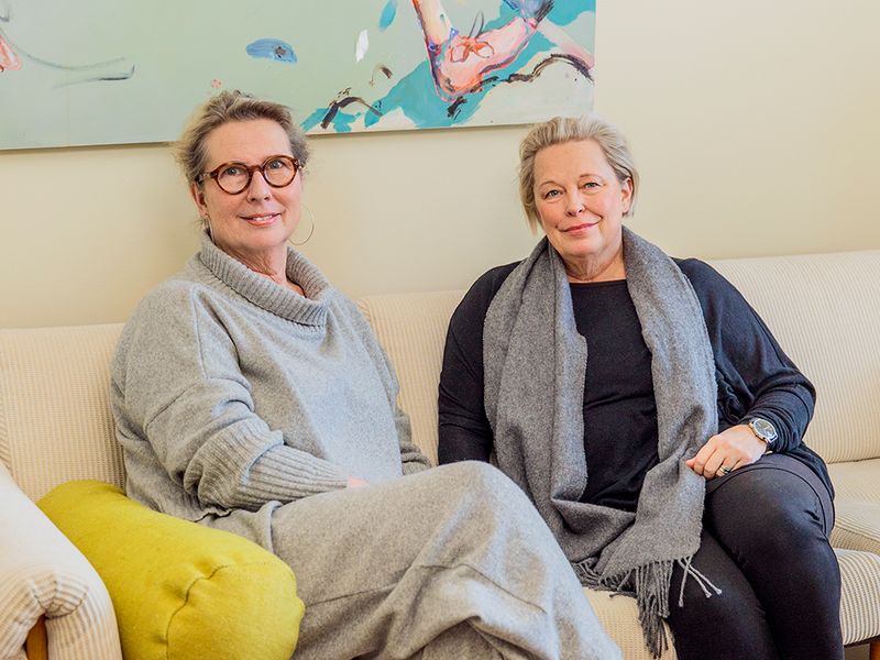 Franckly Friends: Ateljee-sohva yhdisti Aija Staffansin ja Isa Kukkapuro-Enbomin