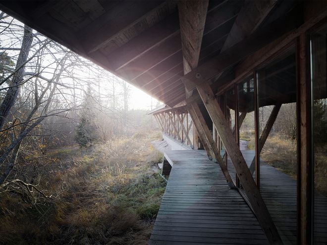 The home of Karin Widnäs is a marriage of ceramics and architecture