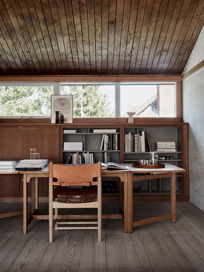 Fredericia The Spanish Dining Chair tuoli, konjakinruskea nahka