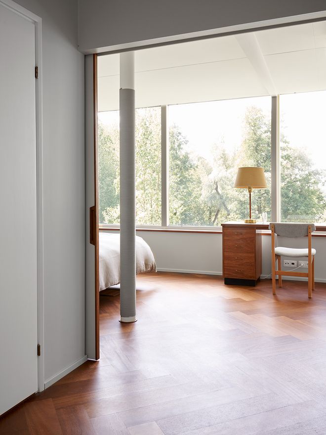 Bedroom in Villa Koivikko, Finland