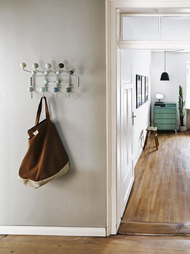 Vitra Hang it all coat rack, light blue