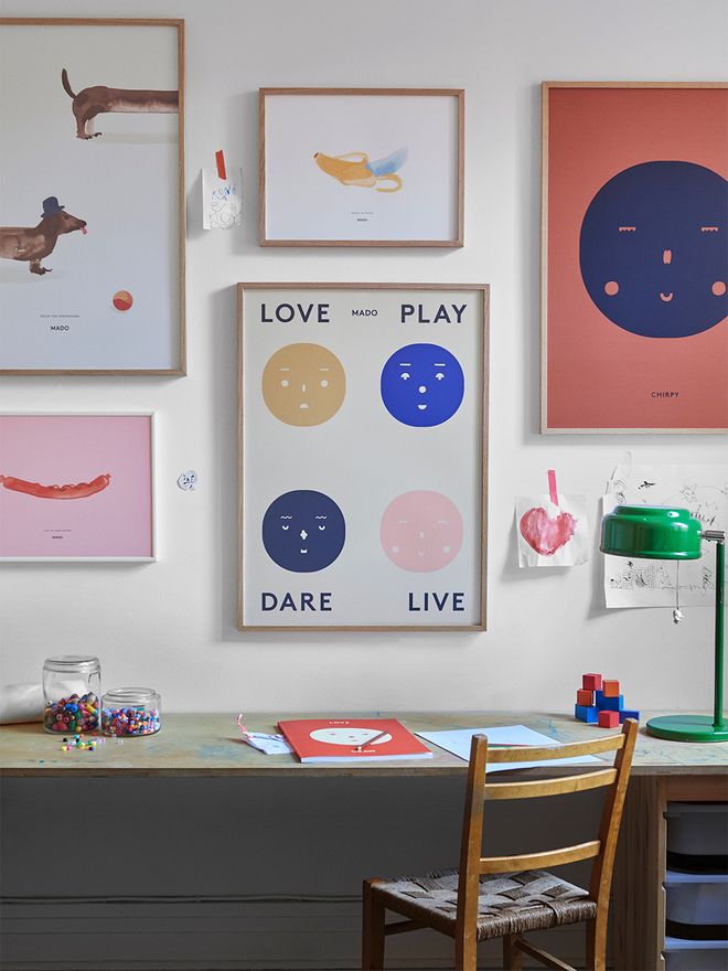 MADO Four Feelings poster, 50 x 70 cm