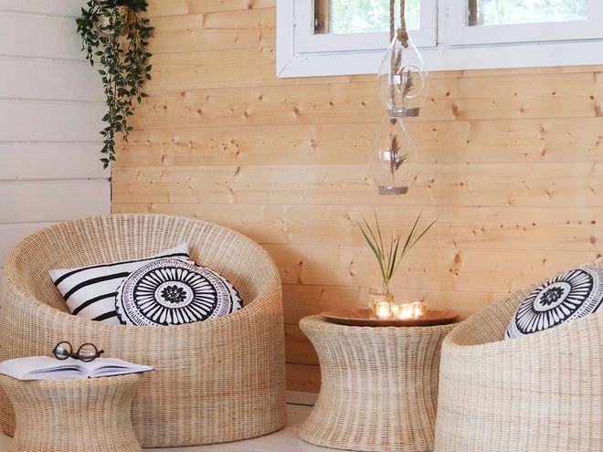 Eero Aarnio Originals Rattan Collection