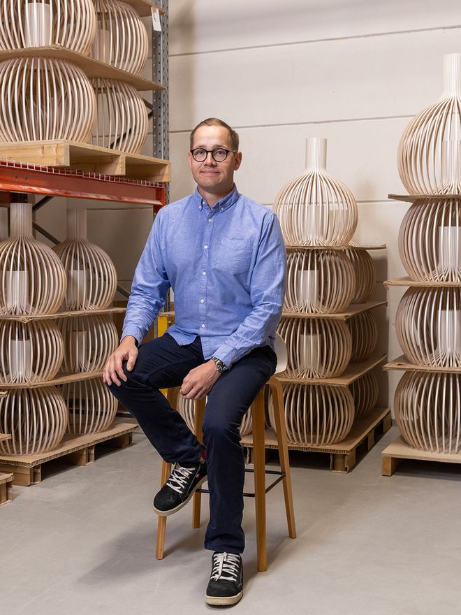 Joakim Jusélius of Secto Design