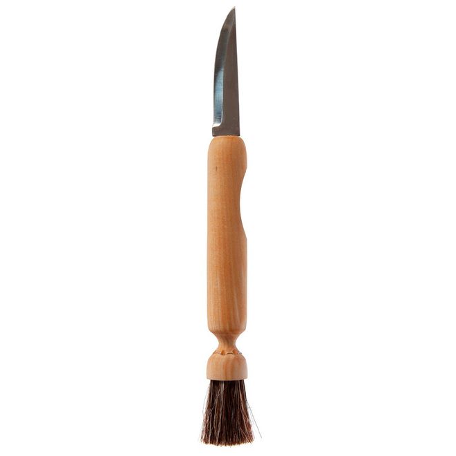Iris Hantverk Mushroom knife with brush