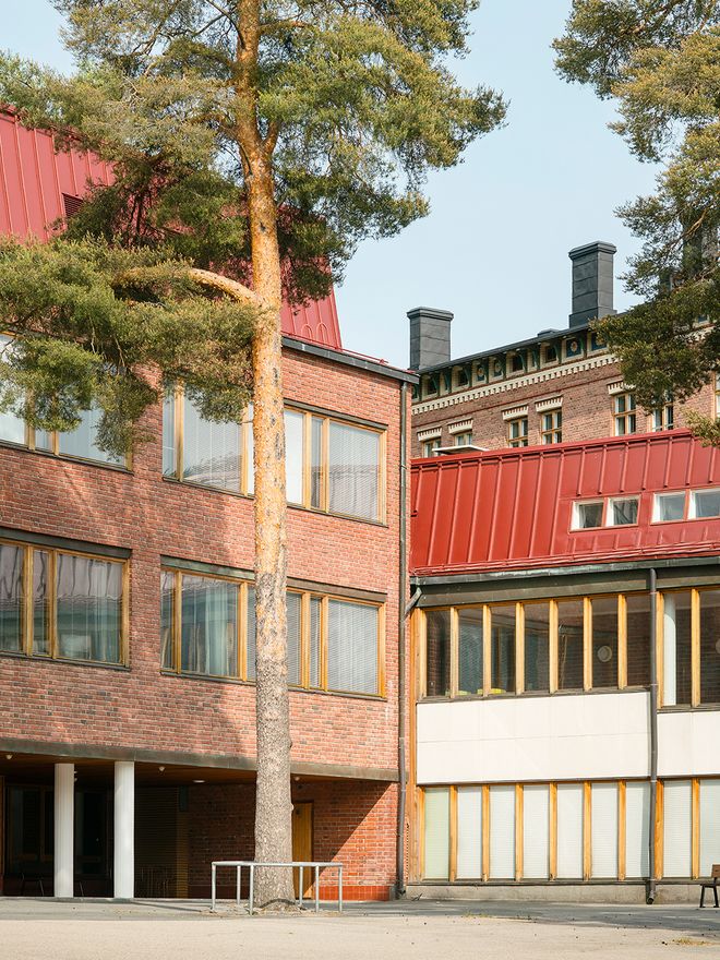 Campus buildings in Jyväskylä, Alvar Aalto