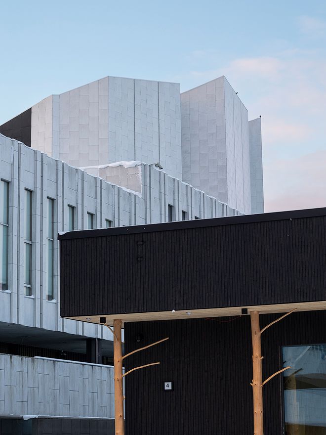 Little Finlandia and Finlandia Hall