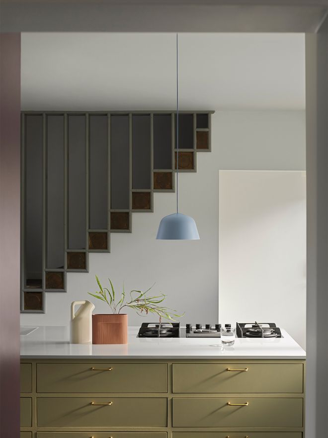 Muuto Ambit pendant light in light blue