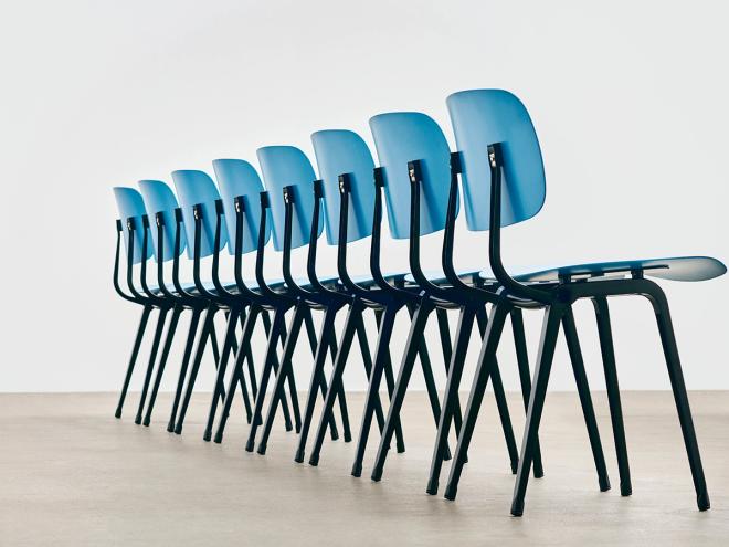 An image featuring Danish design brand HAY's most iconic items.