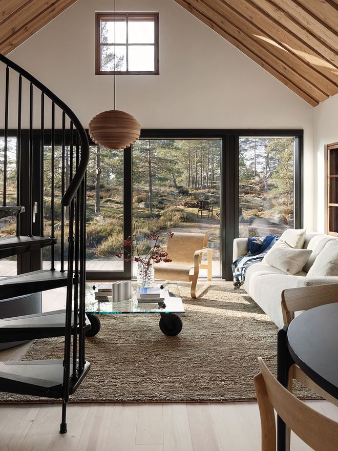 A house on Kimitoön, living room 