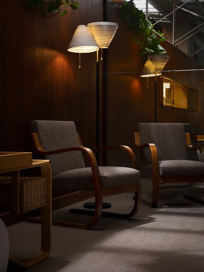 Restaurant Savoy designed by Aino and Alvar Aalto