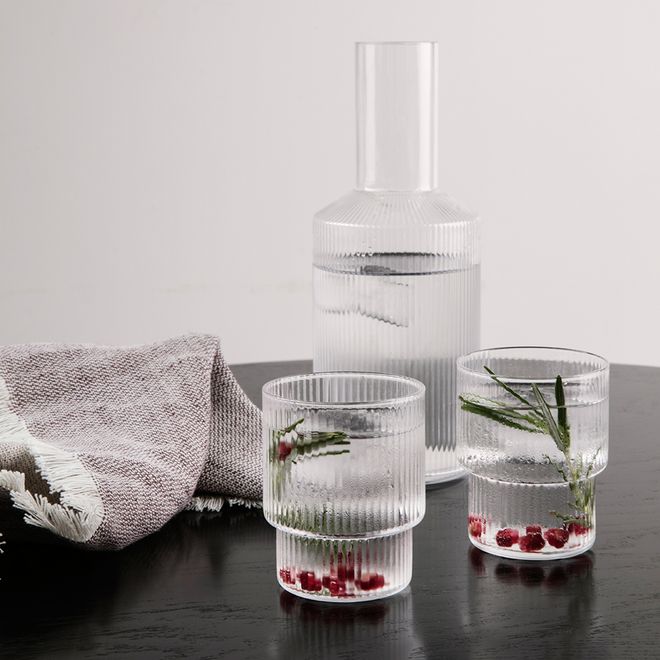 Ferm Living Ripple glasses