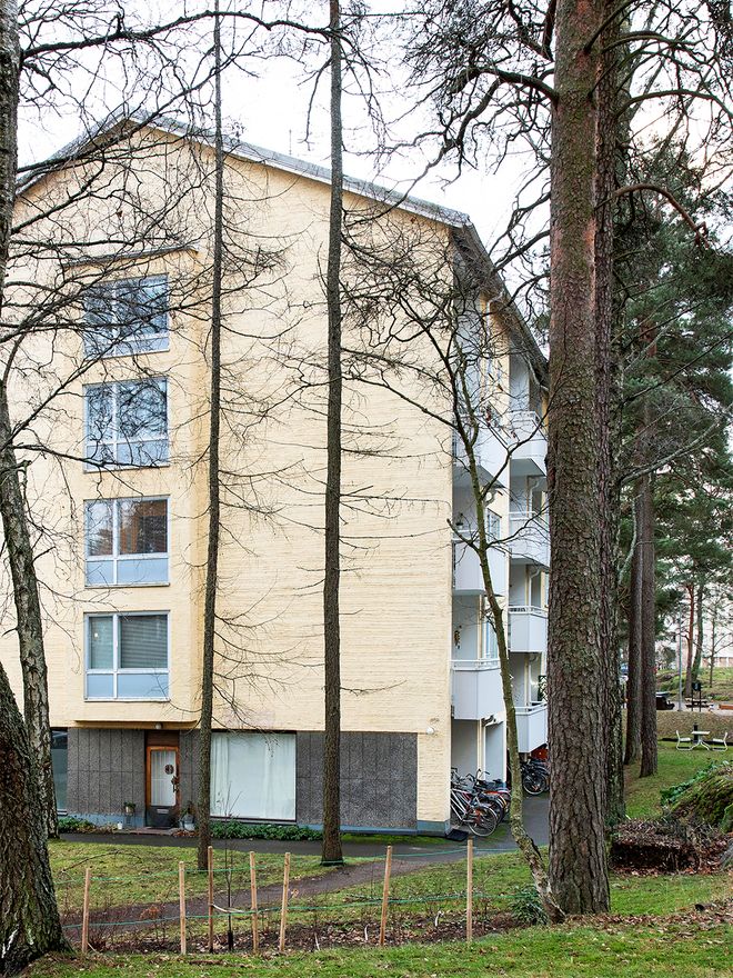 Apartment building in Herttoniemi, Helsinki