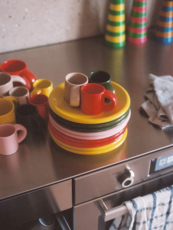 Hem's Bronto espresso cups and plates