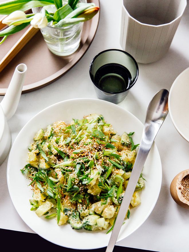 Japanese-style potato salad