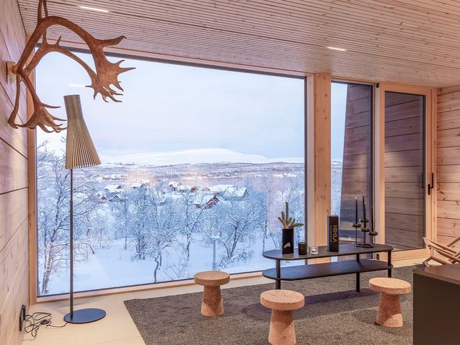 Secto Design Secto 4210 floor lamp, black