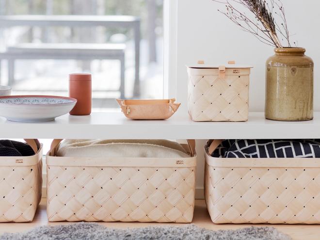 Verso Design Lastu basket