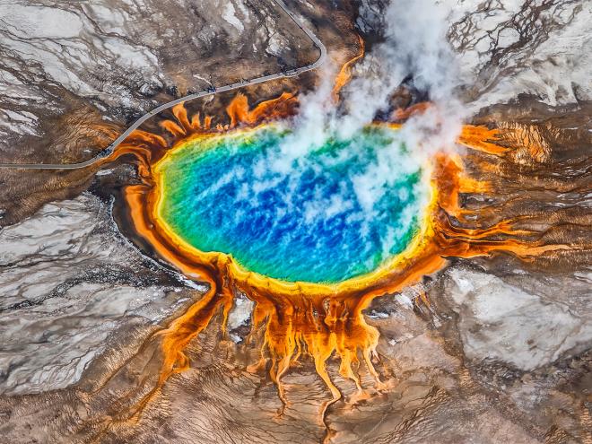 Grand Prismatic Spring, Yellowstone, United States