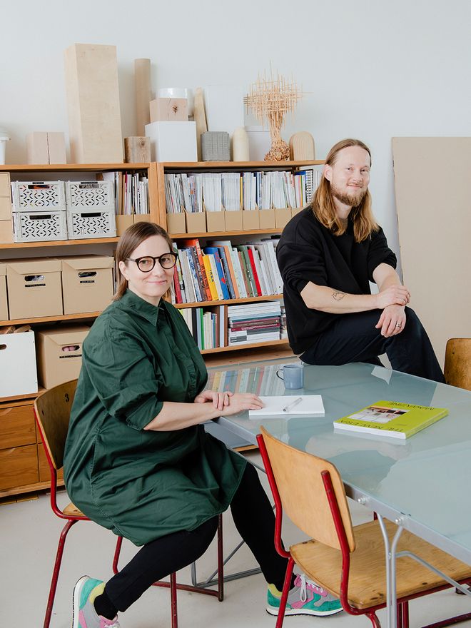 Anna-Kaisa Huusko and Niclas Mäkelä, portrait