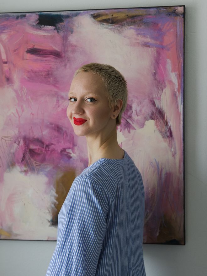 An image featuring writer Susa Pääkkönen