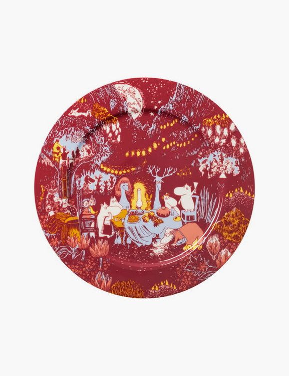 Moomin serving plate, 30 cm, Festive Moments