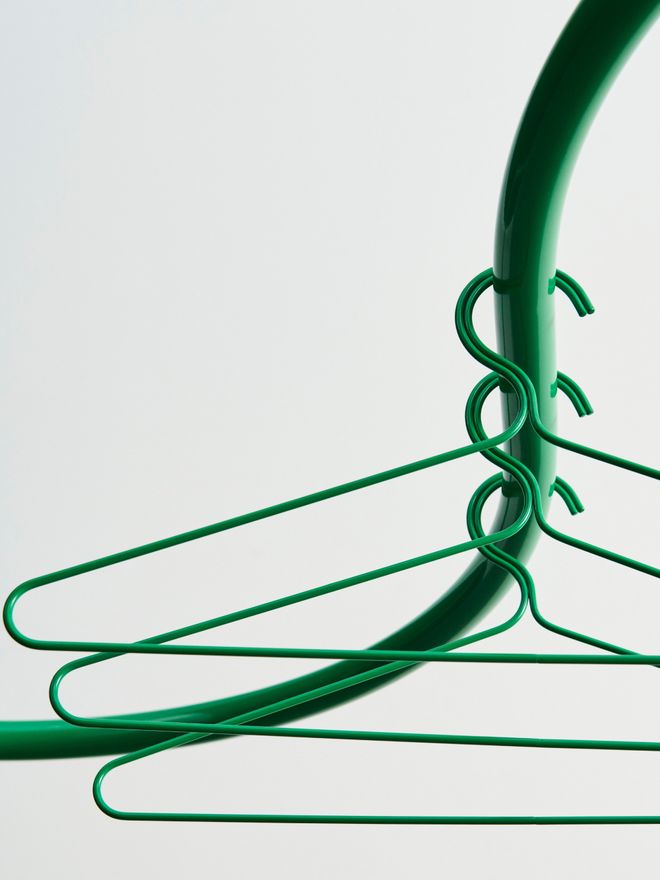 HAY Colour hanger, 3 pcs, jungle green