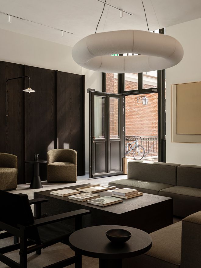An image with Linden Palais, a flexible office space created by Norm Architects and The Office Group.
