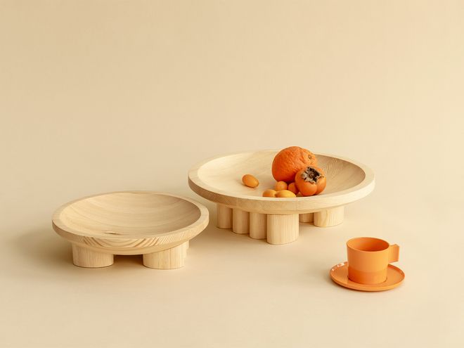 Vaarnii  009 bowl, medium, pine