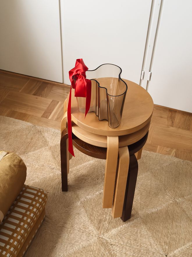 Artek Stool 60, birch