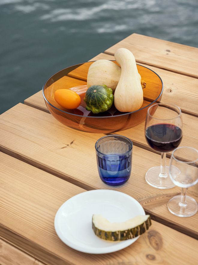 Iittala Raami tumbler, ultramarine blue
