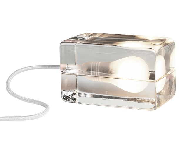 A product image featuring Design House Stockholm's Block lamp.
