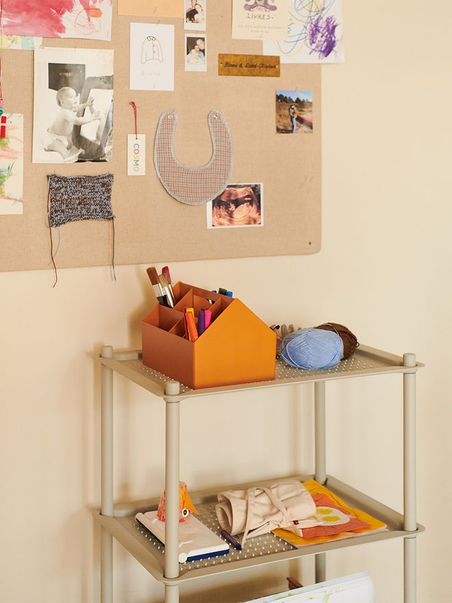 Muuto Sketch Toolbox säilytin, burnt orange