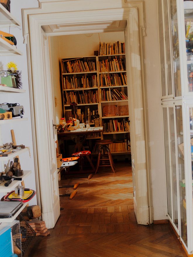 Inside Achille Castiglioni's studio in Milan