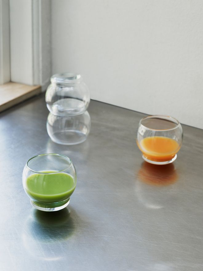 Normann Copenhagen Rocking glasses, 4 pcs