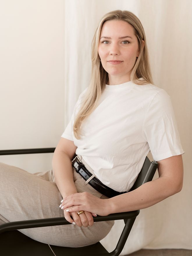 Tuotemuotoilija Malin Engvall, potretti