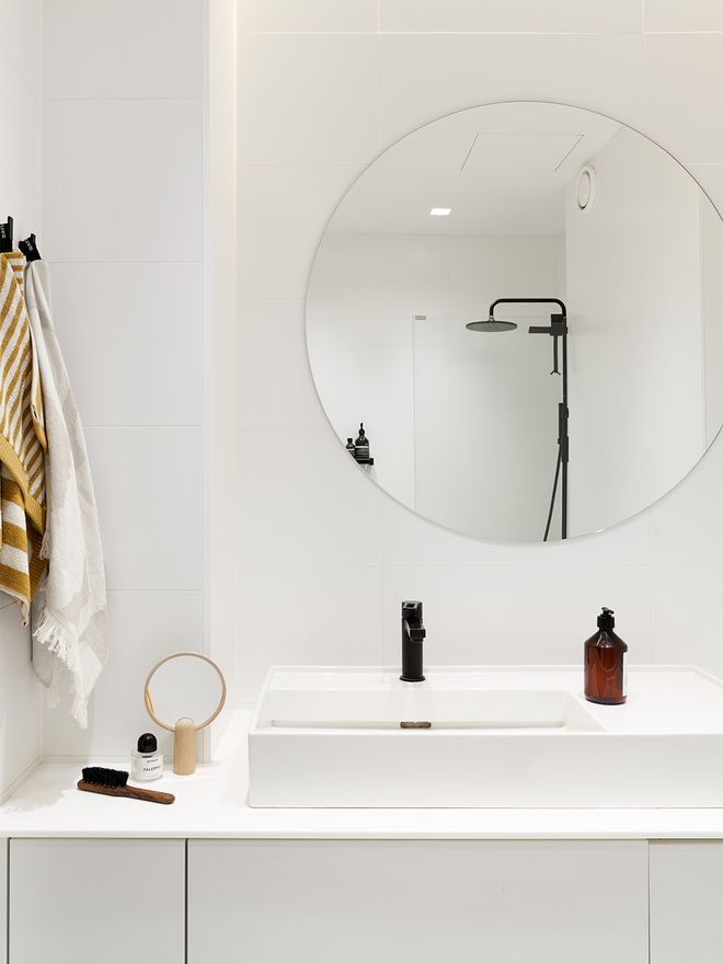 Skagerak Aino mirror, small, oak