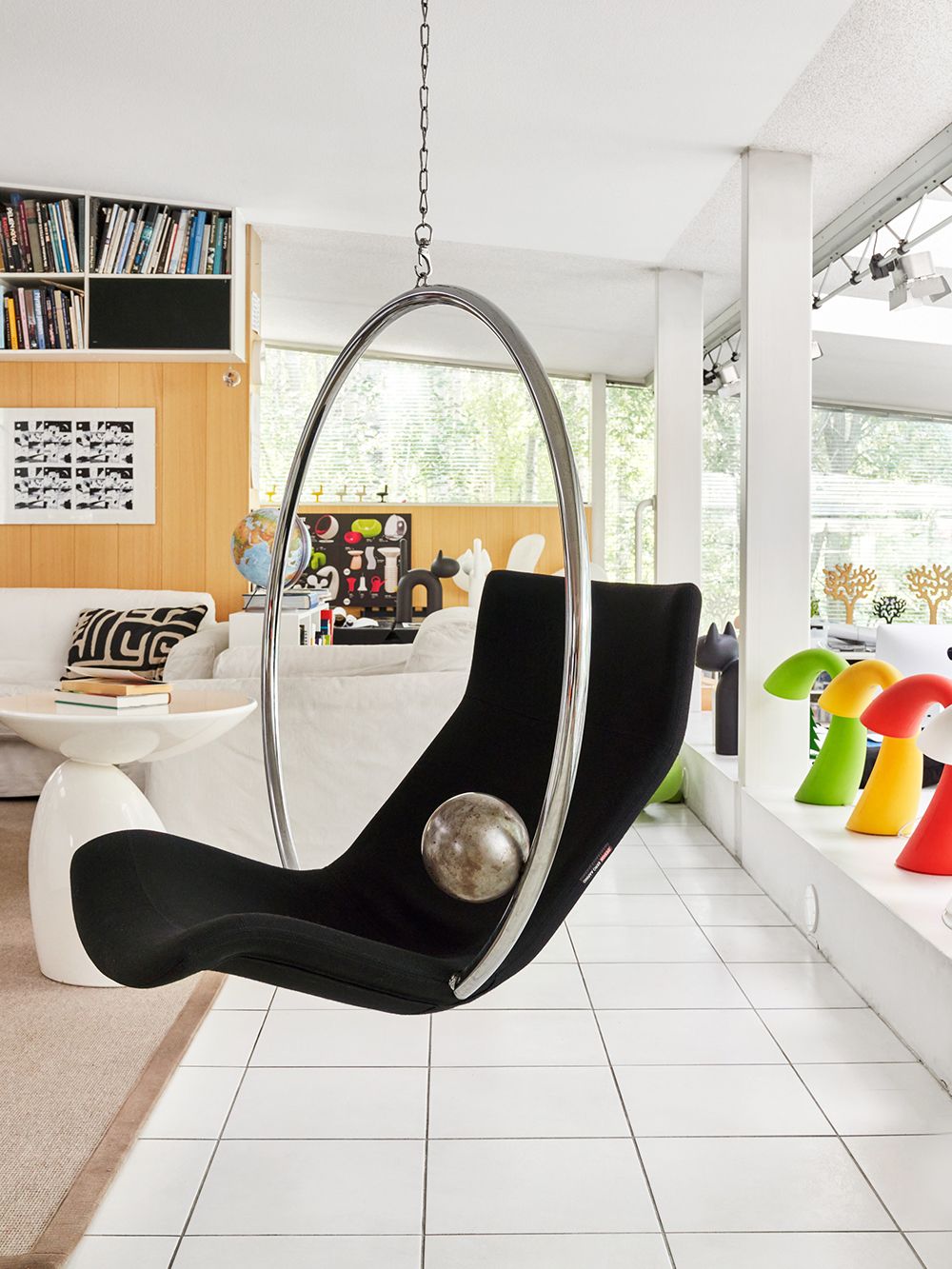 Eero Aarnio is a designer who has created Balls, Bubbles and